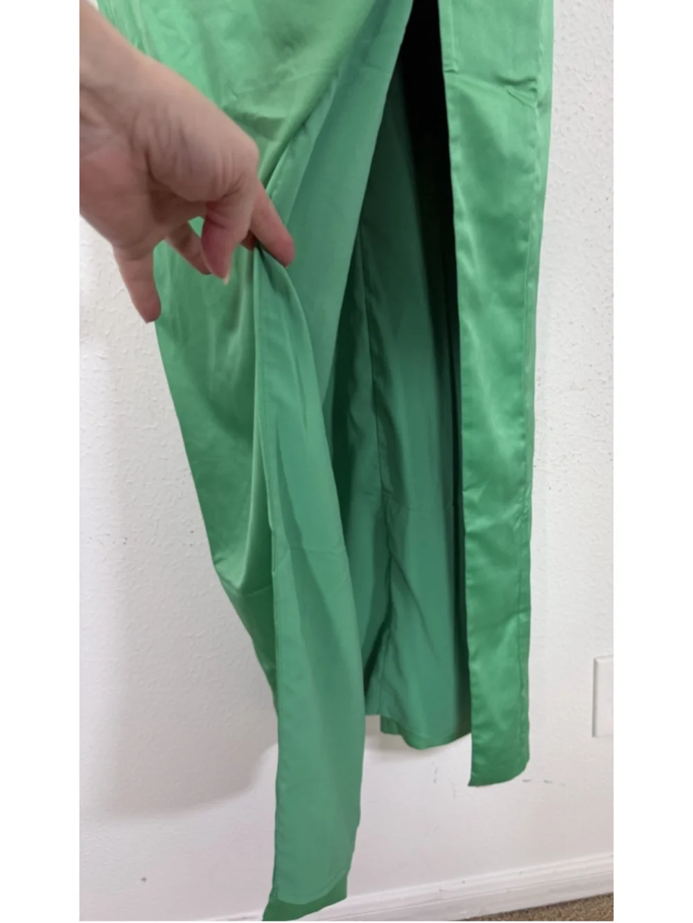 NBD Elodie Maxi Dress Gown In Green $288 XS Formal Corset Cocktail Party Prom